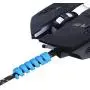 Jetec 12 Pieces Highly Flexible Silicone Micro USB Protector, Mouse Cable Protector, Suit for All Cell Phones, Computers and Chargers (Gray, Black, Blue, Green) Jetec 12 Pieces Highly Flexible Silicone Micro USB Protector, Mouse Cable Protector, Suit for All Cell Phones, Computers and Chargers (Gray, Black, Blue, Green)