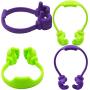 Honsky Thumbs-up Phone Stand for Tablets, E-readers and Smart Phones - 2 Pack - Green, Purple