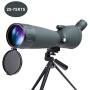 YVELINES Newest 25-75x75 Spotting Scope with Tripod, Carrying Bag Smartphone Adapter Waterproof Metal Base BAK4 Angled Scope Optics Zoom 52-94ft/1000m for Bird Watching Wildlife Scenery Outdoor