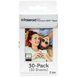 Zink Polaroid 2x3ʺ Premium ZINK Zero Photo Paper 30-Pack - Compatible with Polaroid Snap / SnapTouch Instant Print Digital Cameras & Polaroid ZIP Mobile Photo Printer