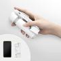 ZHIYUN Smooth X Gimbal Stabilizer for iPhone Smartphone, Extendable Selfie Stick, Foldable Handheld iPhone Gimbal, Vlog & YouTube Video, Face/Object Tracking, Bluetooth Remote, Gesture & Zoom - White