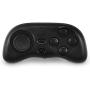 PL-608 Mini Bluetooth Gamepad, Portable Wireless Bluetooth Gaming Controller with Remote Shutter Multimedia Controller, for Mobile Phone, Tablet and PC(Black)