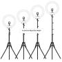 Ring Light Kit:18" 48cm Outer 55W 5500K Dimmable LED Ring Light, Light Stand, Carrying Bag for Camera,Smartphone,YouTube,Self-Portrait Shooting