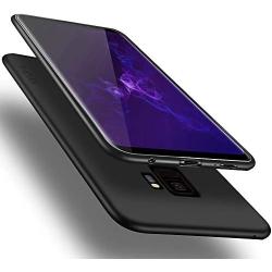 X-level Samsung Galaxy S9 Case, Slim Fit Soft TPU Ultra Thin S9 Mobile Phone Cover Matte Finish Coating Grip Phone Case Compatible Samsung Galaxy S9-Black