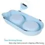 Upsky Double Dog Cat Bowls Double Premium Stainless Steel Pet Bowls with Cute Modeling Pet Food Water Feeder Upsky Double Dog Cat Bowls Double Premium Stainless Steel Pet Bowls with Cute Modeling Pet Food Water Feeder
