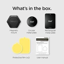 Spigen Kuel QS11 Quad Car Phone Mount Magnetic Air Vent Phone Holder QNMP Compatible with Most Smartphones - Black