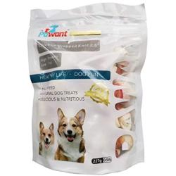 Pawant Dog Treats Puppy Training Snacks Promotes Healthy Chewing Chicken Wrapped Knot