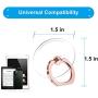 Silitraw Cell Phone Ring Holder, Transparent Ring Holder 360°Rotation Finger Ring Stand, Clear Cell Phone Kickstand Compatible with Most of Phones, Tablet and Case, (2Silver+1Black+1Rose Gold)
