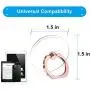 Silitraw Cell Phone Ring Holder, Transparent Ring Holder 360°Rotation Finger Ring Stand, Clear Cell Phone Kickstand Compatible with Most of Phones, Tablet and Case, (2Silver+1Black+1Rose Gold)