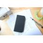 SHIELDON iPhone SE 2020 Case, iPhone 8 Wallet Case, Genuine Leather iPhone 7 Flip Case Credit Card Slots Magnetic Cover Kickstand TPU Holder Case Compatible with iPhone SE2/8/7 (4.7 Inch) - Dark Blue