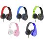 Elecder i40 Headphones with Microphone Foldable Lightweight Adjustable Wired On Ear Headsets with 3.5mm Jack for iPad Cellphones Laptop Computer Smartphones MP3/4 Kindle Airplane School (Blue/Black)