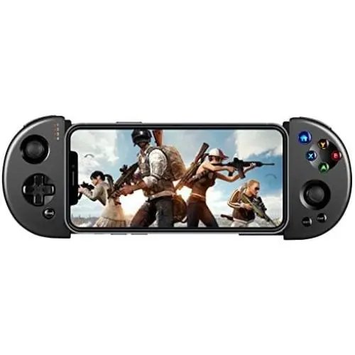 Wireless Android/iOS Game Controller, Retractable Telescopic PUBG Mobile Controller Joystick Gamepad with L3 R3 Buttons for iPhone and Android Phones Wireless Android/iOS Game Controller, Retractable Telescopic PUBG Mobile Controller Joystick Gamepad with L3 R3 Buttons for iPhone and Android Phones