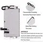 Keytas Compatible with iPhone 7 Plus Screen Replacement Kit White 5.5" LCD for iPhone 7 Plus 3D Touch Screen Digitizer Full Assembly with Front Camera+ Earpiece+ Tools Kit+ Screen Protector (White)
