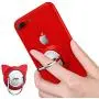 Fwaytech Gold Cat Cell Phone Ring Stand Holder for Hand and Desk,Red Finger Ring Grip KickStand,Cat Phone Ring Black,Compatible with phone 11 pro xs max xr X 8 and Other Smartphones (3 PACK)