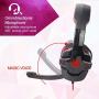SADES Gaming Headset Stereo Headphone with Microphone for Laptop PC Mac PS4 Phones Xbox Ones/X Controller Nintendo Switch Games-SA708GT (Red Black)