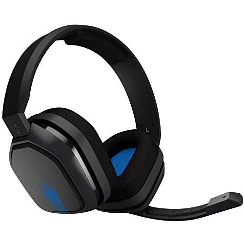 ASTRO Gaming A10 Headset for Xbox One/Nintendo Switch / PS4 / PC and Mac - Wired 3.5mm and Boom Mic by Logitech - Bulk Packaging - Blue/Black (Renewed)