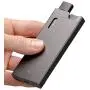 BRIK | Ultra-Slim Aluminum Portable Charger Case | Pod Storage | Holds 1 Extra Pod - Brick Battery Power Bank (Steel Gray)