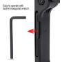 Extension Stabilizer Holder Grip for DSLR Digital Camcorder, Video Filming Camera Protective Handle with Universal Microphone Flash External Screw Hole