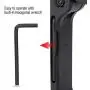 ORDRO U-Grip Video Filming Camera Handle with Standard 1/4 Threaded Interface Foldable Handheld Stabilizer Holder Grip for Gimbal Stabilizer Accessories