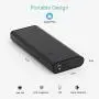 BONAI Portable Charger, Power Bank 10,000mAh External Battery Pack with Flashlight Compatible iPhone X 8 6 7 Plus 6s 8 iPad Samsung Galaxy S8 S7 Note 8 Phone Smartphones Tablet - Black