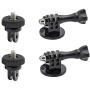 Tripod Adapter Mounts with Camera 1/4-20 Screw Adapter Compatible for Gopro Hero Action Cameras by WOLEYI
