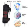 Knee Braces Joint Support, Stabilizer Pads with 4 Powerful Springs for Men/Women, 2020 Upgraded Power Knee Protection Booster, Running, Hiking, Arthritis, Meniscus Tear, Sports