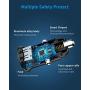 Worsors Car Charger, Dual USB 4.8A/24W Compatible for Apple iPhone 11/Pro/Max/XS/XR/X/8 Plus/8/7/6S/6/5S/5C, iPad, Mini All Metal Flush Fit Car Adapter with 2 Pack 3.3ft Fast Charging Braided Cable