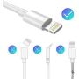iPhone Charger, Lightning Cable, 5Pack 3FT Phone Charger to Syncing Charging Cable Data Cord Compatible with iPhone Xs, iPhone Xs MAX, iPhone XR, iPhone X, iPhone 8 /Plus, iPhone 7/6/5 /Plus More