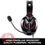 Game Lab Spartan (2019 Edition) Red LED Over-Ear Surround Sound Gaming Headset Noise Cancelling Microphone for PC, Xbox One, PS4, Nintendo Switch, Mac, Desktop, Laptop, Computer, VR, Android, iOS