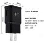 Fast Charger Compatible with Samsung Galaxy S8 S8 Plus S9 S9 Plus S10 S10 Plus Note 8 Note 9 Note 10 S7 S7 Edge S6 S6 Edge, Quick Charge 3.0 Fast Charging USB Wall Charger Plug for Samsung [2 Pack]