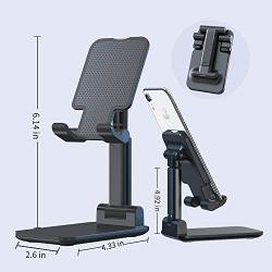 Sexeeg Portable Phone Stand for Desk, Adjustable Foldable Holder for Tablet & Phone, Business Gift, Handheld Sized, Travel