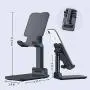 Sexeeg Portable Phone Stand for Desk, Adjustable Foldable Holder for Tablet & Phone, Business Gift, Handheld Sized, Travel Sexeeg Portable Phone Stand for Desk, Adjustable Foldable Holder for Tablet & Phone, Business Gift, Handheld Sized, Travel