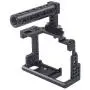 Poyinco Camera Cage for Sony A7II/A7III/A7SII/A7M3/A7RII/A7RIII with Cold Shoe Mount and Top Handle Camera Kit Rig A7iii Accessories