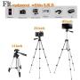 Tripod Mobile Phone Support Camera Tripod 40" Video Aluminum Light Weight Portable with Cell Phone Holder Travel Folding Size for Phone 11/Pro 7/8plus XR Xs Max