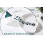 Zipcase 9 Inches × 50 Yard Roll Water Soluble Embroidery Stabilizer - Medium Weight & Thickness Wash Away Easily Best Choice for Topping Stabilizer - Clear Film Edition
