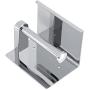 Yosoo Stainless Steel Toilet Paper Roll Holder with Shelf Multifunctional Self-Installed Wall Mounted with Mobile Phone Holder Stand