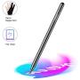 JOYROOM Stylus Pen for iPad, Capacitive Pencil for Kid Student Drawing, Writing, High Sensitivity, with Artist Glove(Palm Rejection), for Touch Screen Devices Tablet, Smartphone (Black)
