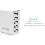 Arteck 40W 5-Port 8A High Speed Multiple USB Charger with Smart Technology for iPhone 11, 11 Pro, 11 Pro Max, SE, Xs Max, Xs, Xr, X, 8, 8 Plus, 7s, 7, 6, iPad, Samsung and Other Smartphone, Tablet