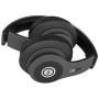 iJoy Matte Finish Premium Rechargeable Wireless Headphones Bluetooth Over Ear Headphones Foldable Headset with Mic (Stealth)