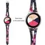 Sankel Leather Strap Compatible for Samsung Galaxy Watch 3 41mm/Active 2 Bands,Women 20mm Slim Leather Wristband Replacement for Galaxy Watch Active 40mm/Galaxy Watch 42mm/Gear Sport(Black/Floral) Sankel Leather Strap Compatible for Samsung Galaxy Watch 3 41mm/Active 2 Bands,Women 20mm Slim Leather Wristband Replacement for Galaxy Watch Active 40mm/Galaxy Watch 42mm/Gear Sport(Black/Floral)