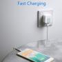 USB Wall Charger, USB Plug, Dodoli 2-Pack 2.4A Dual Port 12W Wall Charger Block Adapter Charging Cube Box Compatible iPhone Xs/XS Max/XR/X/8/8 Plus/7/6S/ 6S Plus, Samsung Galaxy, HTC, Moto