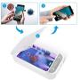 Cell Phone Cleaner, Portable Smart Phone Cleaner Aromatherapy Function Mobile Phone Cleaner Case Suitable for Mask, Mobile Phones, Toothbrushes, Jewelry, Watch and Small Toys