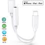 [Apple MFi Certified] Lightning to 3.5 mm Headphone Adapter Dual Ports Dongle Charger Jack&AUX Audio 3.5 mm Earphone Accessory,for iPhone 11/11 Pro/X/8,7 Plus/8 Plug and Play Support All iOS System