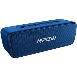 Mpow R6 Bluetooth Speaker TWS, Portable Bluetooth Speaker Waterproof IPX7, Mini Bluetooth Speaker Stereo Sound with Bass+, 30H Playtime Portable Wireless Speaker, for Home, Party, Outdoor