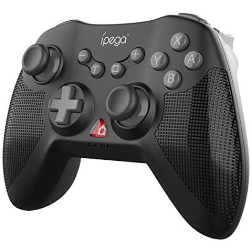 Joystick Controller PG-SW020 Game Wireless Pro Controller for Nintendo Switch Android System Device PC Device, Built-in Dual Motor Vibration, six-axis Body Function, 3D Interchangeable Function,Black