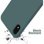 OTOFLY iPhone XR Case,Ultra Slim Fit iPhone Case Liquid Silicone Gel Cover with Full Body Protection Anti-Scratch Shockproof Case Compatible with iPhone XR 6.1 inch, [Upgraded Version] (Pine Green)