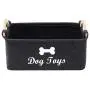 Morezi Felt pet Toy Box and Dog Toy Box Storage Basket Chest Organizer - Perfect for organizing pet Toys, Blankets, leashes and Food