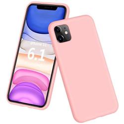 DTTO iPhone 11 Case, [Romance Series] Full Covered Shockproof Silicone Cover [Enhanced Camera and Screen Protection] with Honeycomb Grid Pattern Cushion for Apple iPhone 11 6.1” 2019, Crystal Pink