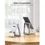 UGREEN Phone Stand Aluminum Cell Phone Desk Holder Adjustable Compatible for iPhone 11 Pro Max SE XS XR 8 Plus 6 7 6S, Samsung Galaxy S20 S10 S9 S8 S7 S6 Smartphone UGREEN Phone Stand Aluminum Cell Phone Desk Holder Adjustable Compatible for iPhone 11 Pro Max SE XS XR 8 Plus 6 7 6S, Samsung Galaxy S20 S10 S9 S8 S7 S6 Smartphone
