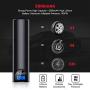 Kacsoo Portable Mini Intelligent Air Pump,150PSI High Pressure Hand Held Tire Pump with 2000mAh Rechargeable Battery, Electric Air Compressor for Bicycle Motorcycle Tires Ball and Other Inflatable